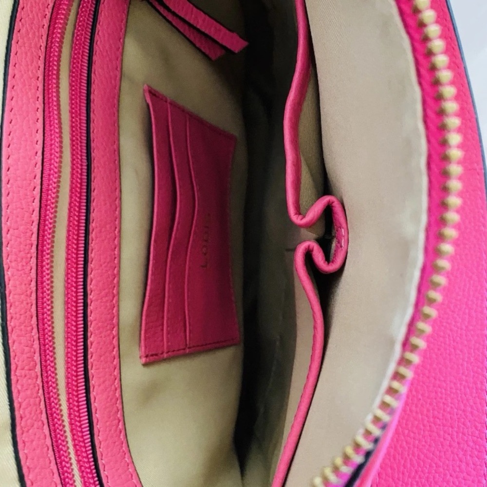 Lodis Vibrant Pink Crossbody Bag - Picture 8 of 8
